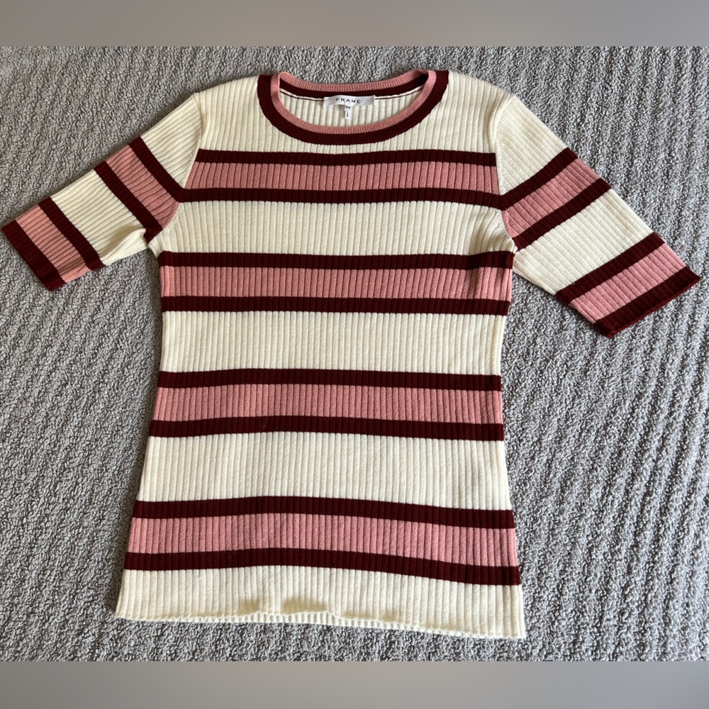Frame short-sleeve sweater - VGUC - M - barely worn